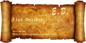 Eipl Dalibor névjegykártya